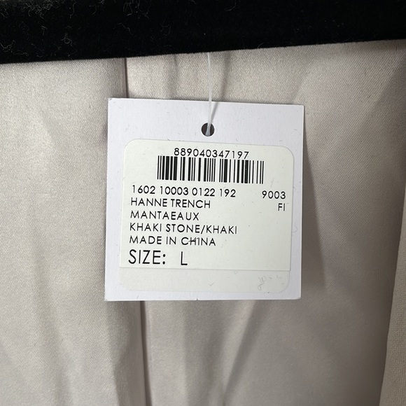 NWT Club Monaco Hanne Trench Coat - Picture 4 of 9